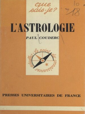 cover image of L'astrologie